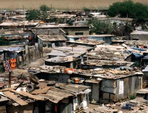 A Soweto shanty town
