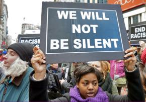 Protesters march through New York City streets against racism and police violence