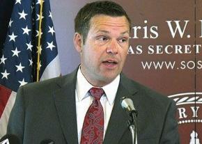 Kansas Secretary of State Kris Kobach